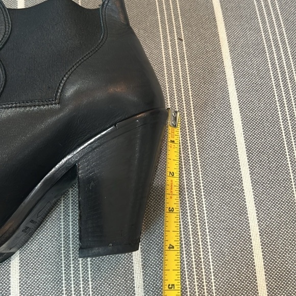 Acne Studios Star Leather Ankle Booties - Picture 16 of 17